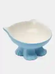 Лазурный миска керамическая, для кошки и собак
