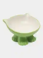 Лайм миска керамическая, для кошки и собак