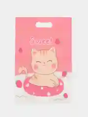 Кораллово-розовый подарочные пакеты для небольших подарков в садик школу 8 марта 23 февраля новый год пасха