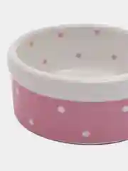 Тёмно-розовый миска керамическая, для кошки и собак
