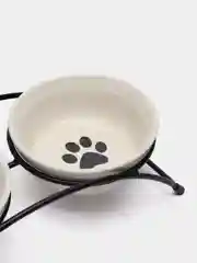 Черный миска керамическая, для кошки и собак