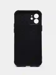 Черный чехол на iPhone 11, 12, 12 Pro, кожаный, с функцией беспроводной зарядки