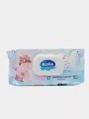 Салфетки влажные для детей AURA "Ultra comfort", 100 шт