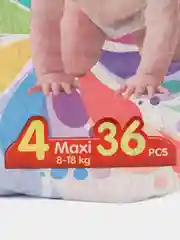 Подгузники Newsleepy Super Pack Maxi, 36 шт, 8-18 кг