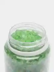 Зеленый стеклянная крошка, цветное стекло, фр. 1-4 мм, 150 гр, COLOR SI