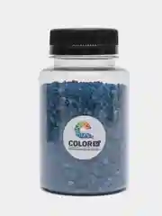 Синий мраморная крошка разных цветов, 200 г