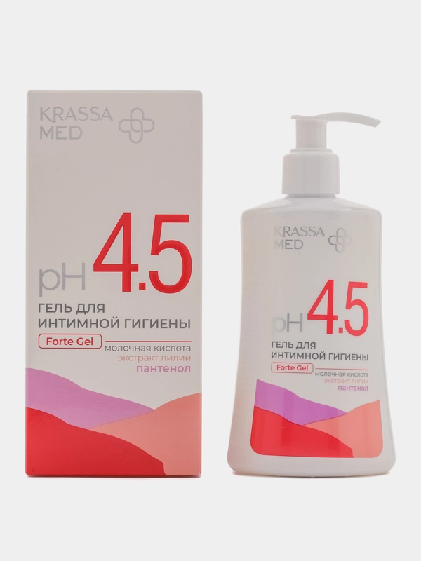 KRASSA MED Гель для интимнои гигиены ФОРТЕ, 250 мл