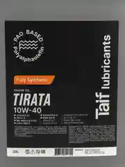TAIF tirata 10W-40, масло моторное, синтетическое, 20 л