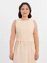 Бежевый платье женское