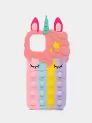 Коралловый чехол для iPhone 12 и iPhone 12 Pro, серия Pop it, антистресс