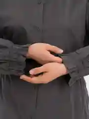 Серый рубашка платье