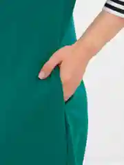 Зеленый платье повседневное, большие размеры