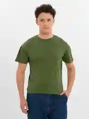 Зеленый футболка мужская