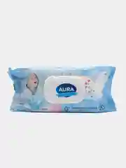 AURA "Ultra comfort" Влажные салфетки детские, 120шт