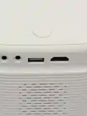 Белый проектор Lingbo T8, Android, Wi-Fi, HDMI, USB, Bluetooth, со штативом, домашний кинотеатр