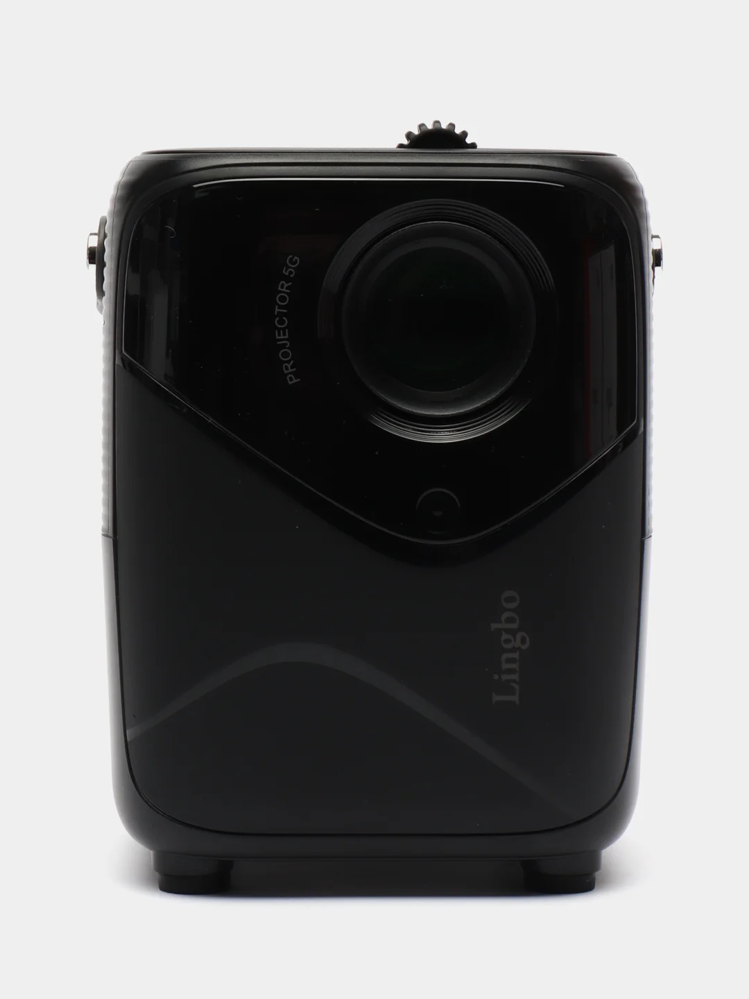 Черный проектор Lingbo T8, Android, Wi-Fi, HDMI, USB, Bluetooth, со штативом, домашний кинотеатр
