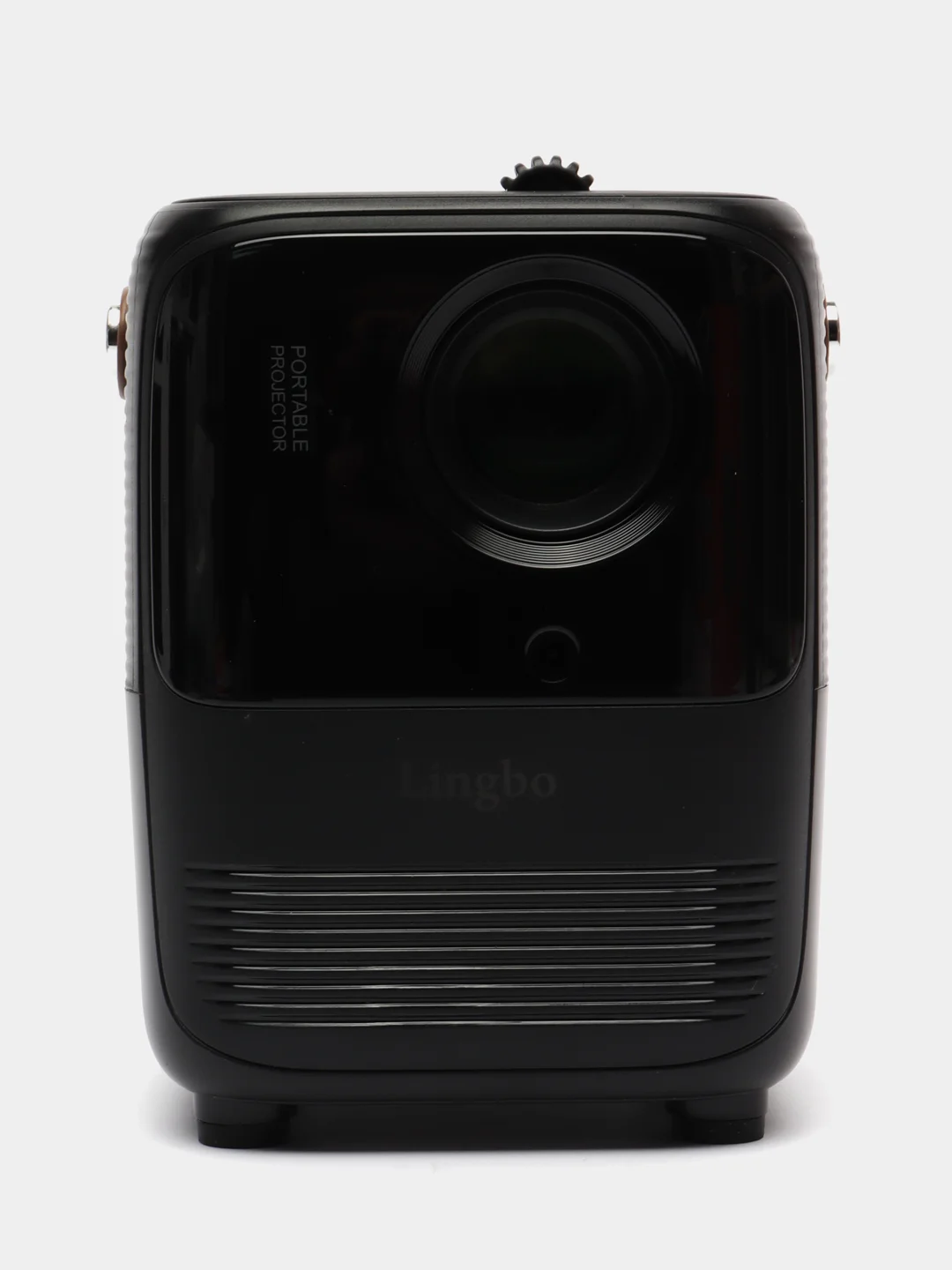 Черный проектор Lingbo T6, HDMI, USB, Android, Wi-Fi, Bluetooth, домашний кинотеатр