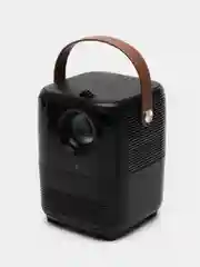 Черный проектор Lingbo T6, HDMI, USB, Android, Wi-Fi, Bluetooth, домашний кинотеатр