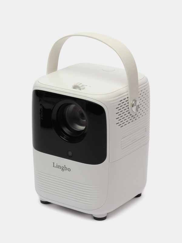 Проектор Lingbo T6, HDMI, USB, Android, Wi-Fi, Bluetooth, домашний кинотеатр