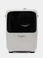 Белый проектор Lingbo T6, HDMI, USB, Android, Wi-Fi, Bluetooth, домашний кинотеатр