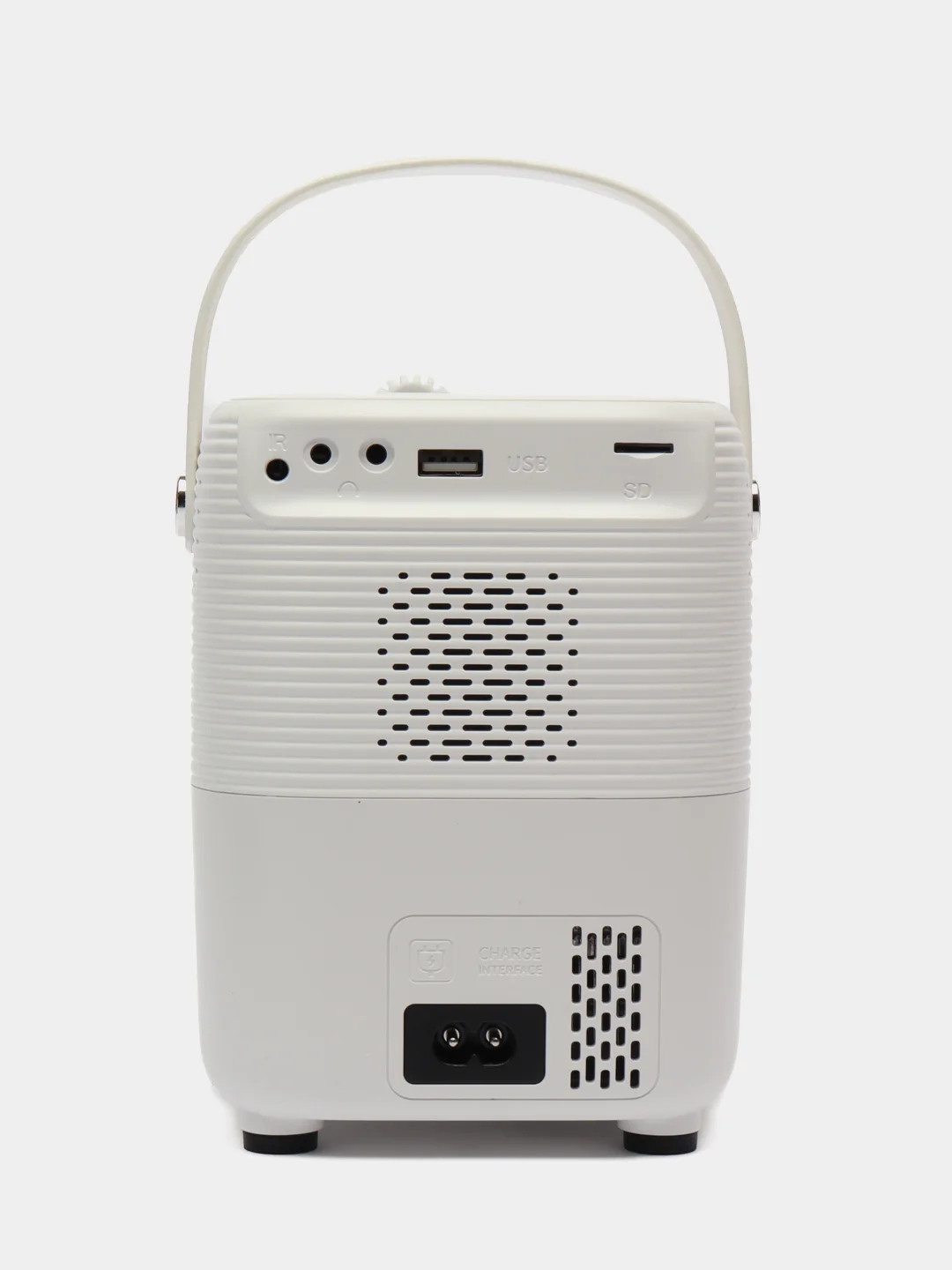 Белый проектор Lingbo T6, HDMI, USB, Android, Wi-Fi, Bluetooth, домашний кинотеатр