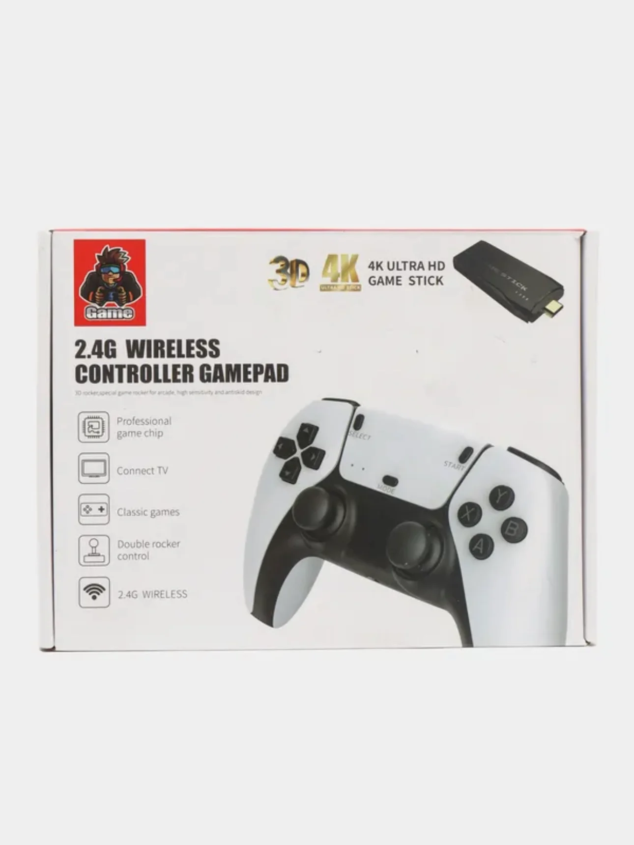 Молочный игровая приставка Game Stick Lite 64/32 GB, с 10 227 встроенными играми