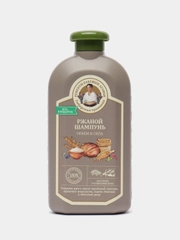 Рецепты бабушки Агафьи Сибирская травница Ржаной шампунь Объем и сила, 500 мл