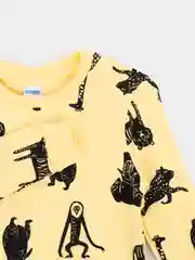 Лимонный пижама для детей 2-4 лет