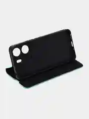 Бирюзовый чехол-книжка Xiaomi Redmi 13C / Poco C65, Сяоми Редми 13С / Поко С65