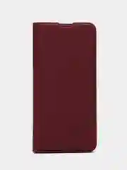 Бордовый чехол-книжка Xiaomi Redmi Note 13 4g / Сяоми Редми Нот 13 4Г