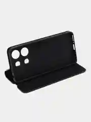 Коричневый чехол-книжка Xiaomi Redmi Note 13 4g / Сяоми Редми Нот 13 4Г