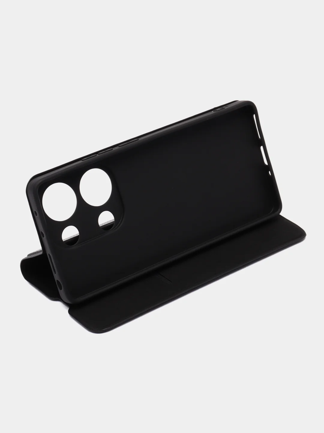 Черный чехол книжка Xiaomi Redmi Note 13 Pro 4g / Сяоми Редми Нот 13 Про
