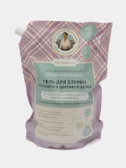 Рецепты бабушки Агафьи Для Хозяюшек Гель для стирки чёрного и цветного белья , 2000 мл