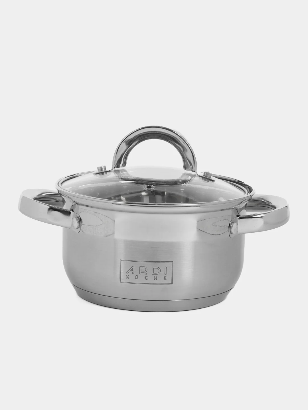 Набор кастрюль Ardi Kuche AR-6612 из нержавеющей стали 1,9л., 2,7л., 3,6л