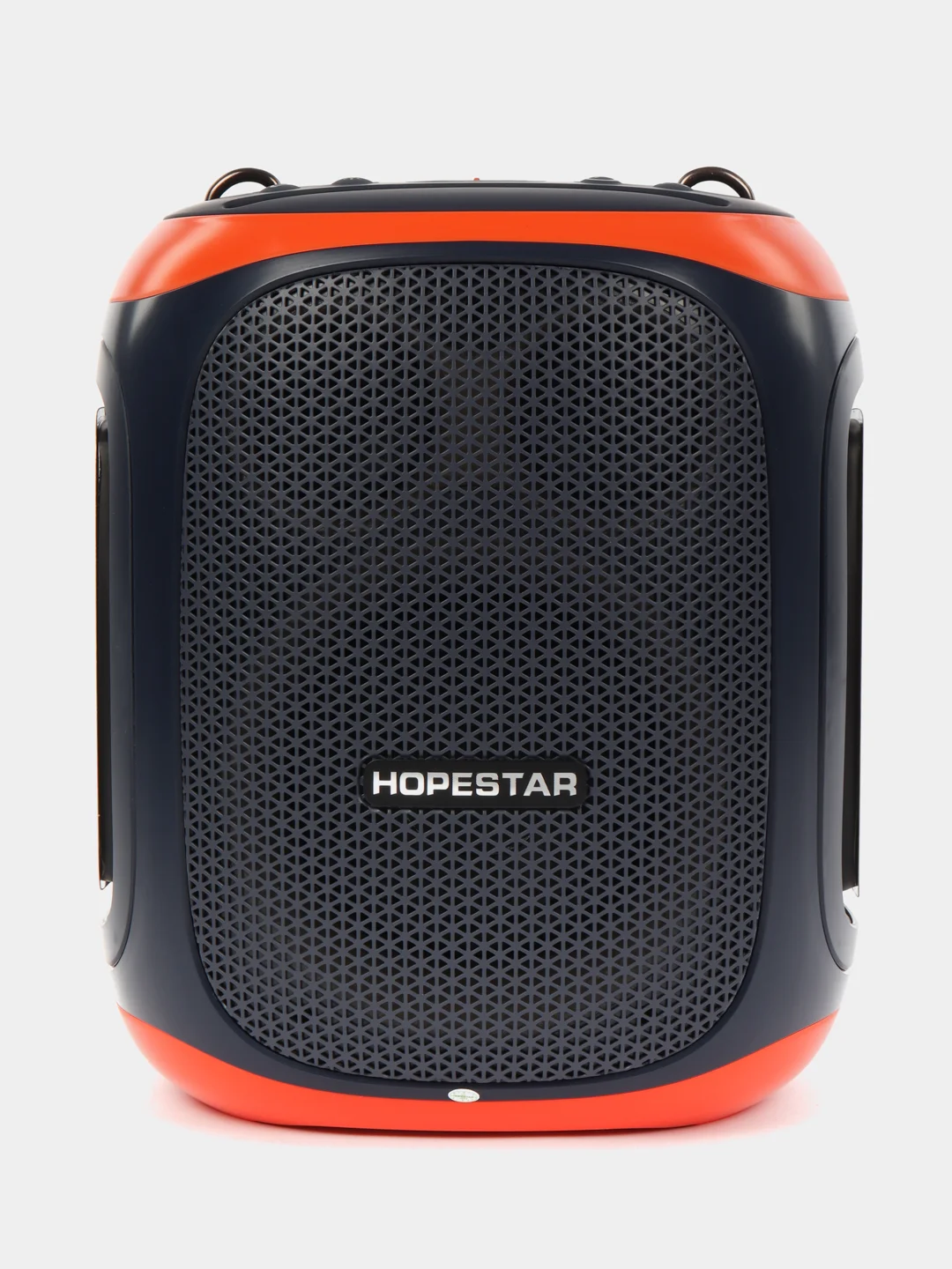 Оранжевый колонка Hopestar Party 130 120W с функцией TWS, двумя микрофонами, LED подсветкой
