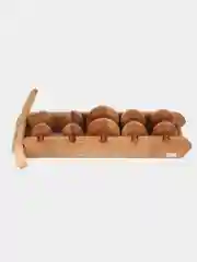 Массажер для спины и шеи Древмасс, 5 роликов