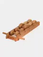 Тренажер массажер для спины и шеи Древмасс Эконом