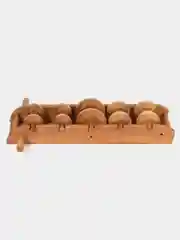 Тренажер массажер для спины и шеи Древмасс Эконом