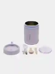 Сиреневый портативный Электрический Ланч-бокс-контейнер, Термос-USB Type-C, Подогреватель