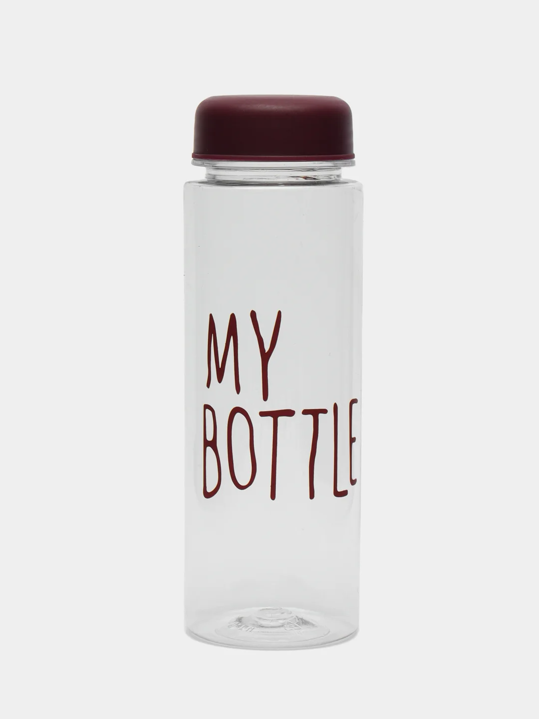 Коричневый бутылка для воды 500 мл "My bottle" 19,5х6 см