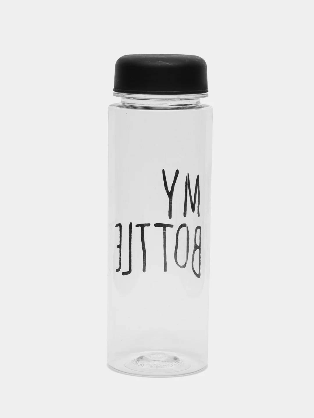 Коричневый бутылка для воды 500 мл "My bottle" 19,5х6 см