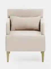Бежевый кресло MONOFIX, КИУС, микровелюр