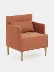Светло-оранжевый кресло MONOFIX, КИУС, микровелюр
