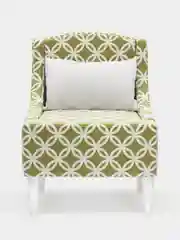 Оливковый кресло MONOFIX, ЛОТТИ, микровелюр