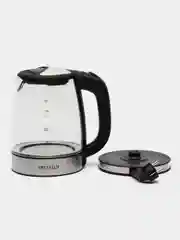 Черный чайник электрический Delta Lux DL-1204, объем 1 л