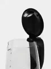 Черный чайник электрический Delta Lux DL-1204, объем 1 л
