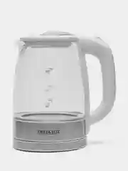 Белый чайник электрический Delta Lux DL-1204, объем 1 л