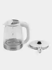 Белый чайник электрический Delta Lux DL-1204, объем 1 л