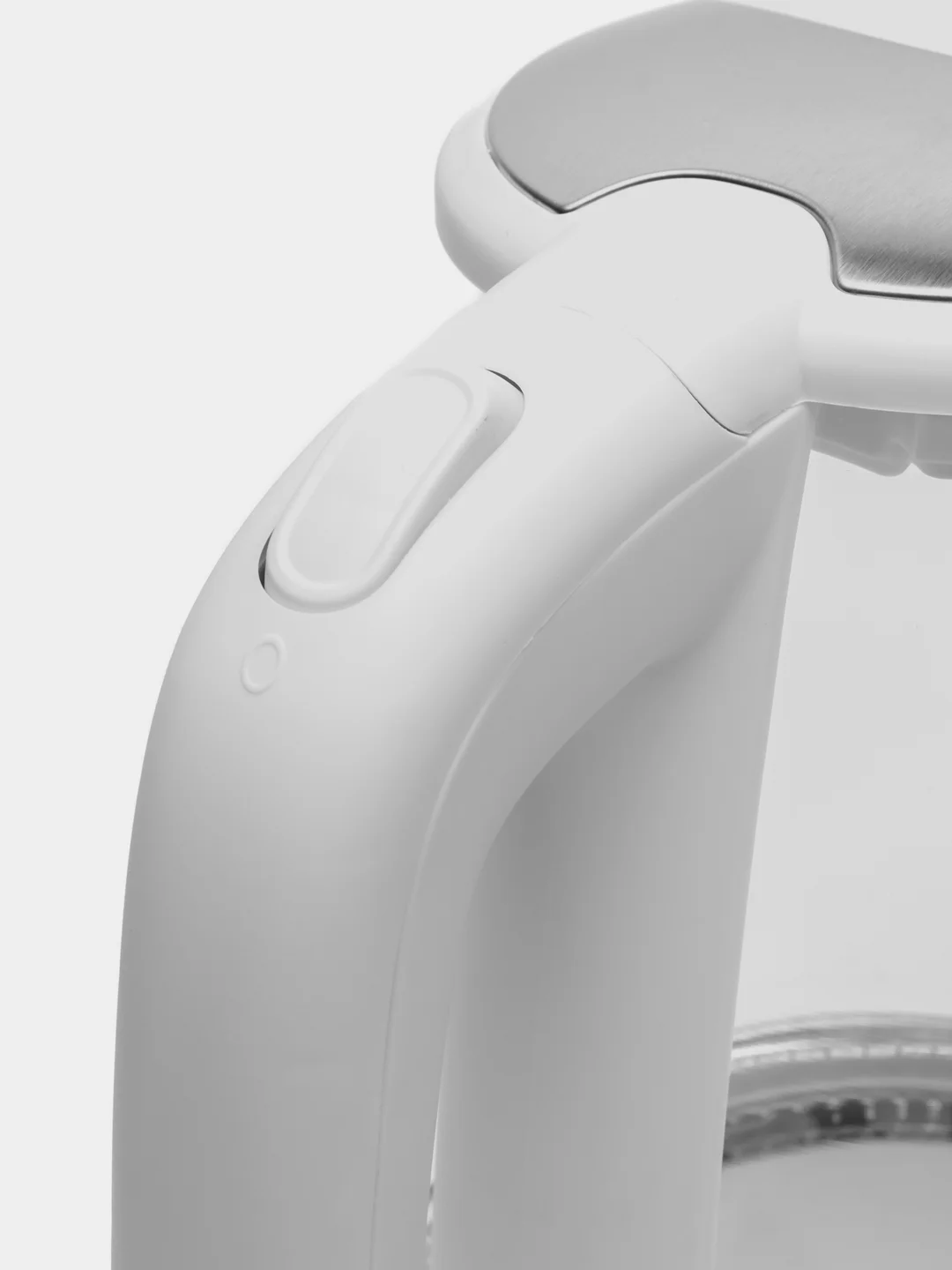 Белый чайник электрический Delta Lux DL-1204, объем 1 л