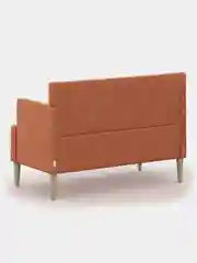 Светло-оранжевый диван MONOFIX, КИУС, микровелюр
